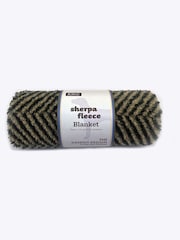 Danish Designs Green Fleece Herringbone Pet Blanket - Image 3 of 4