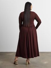 Joanna Hope Joanna Hope Draped Bodice Jersey Midi Dress - Bilde 2 av 4