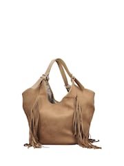 Rieker Magnetic Lock Fringed Shoulder Bag - Imaginea 4 din 8
