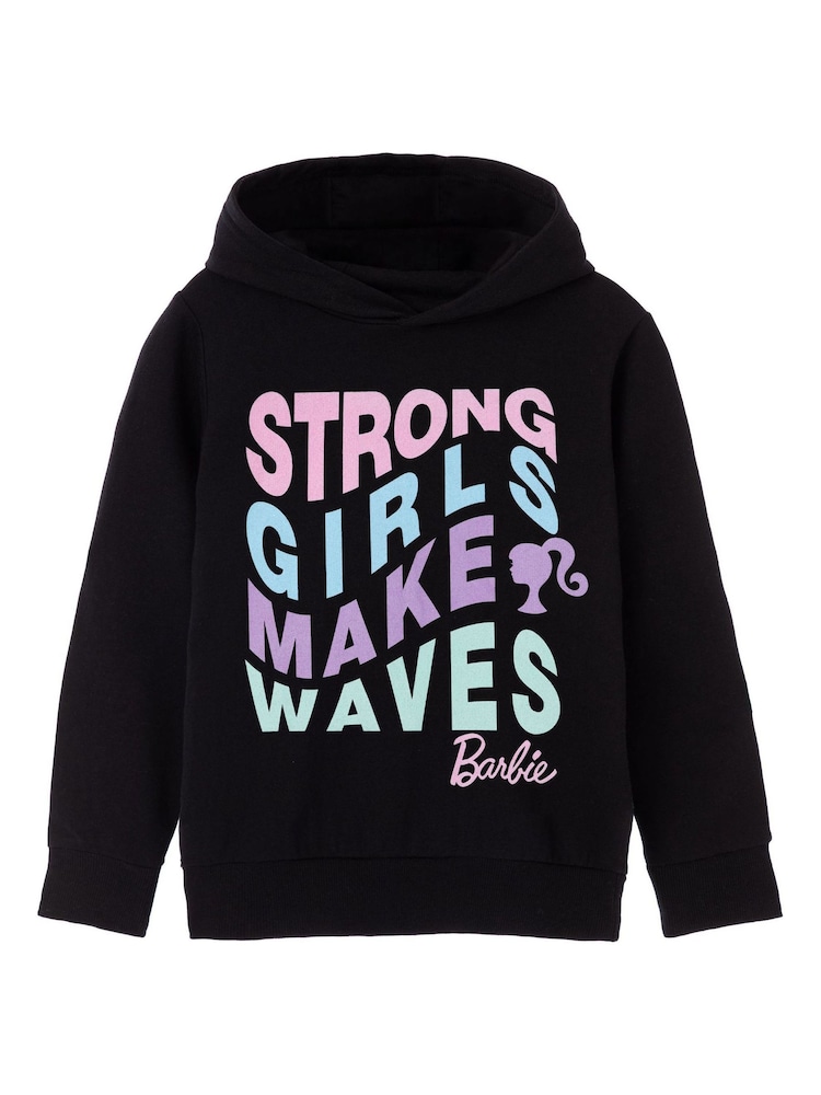 Vanilla Underground Black Barbie Girls Licensed 100% Cotton Hoodie - Image 1 of 5