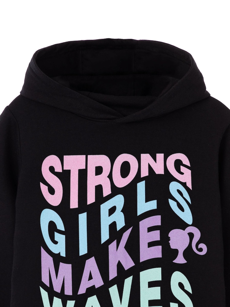 Vanilla Underground Black Barbie Girls Licensed 100% Cotton Hoodie - Image 2 of 5