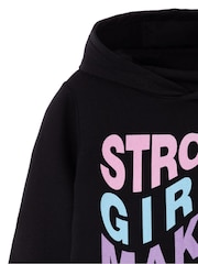 Vanilla Underground Black Barbie Girls Licensed 100% Cotton Hoodie - Image 3 of 5