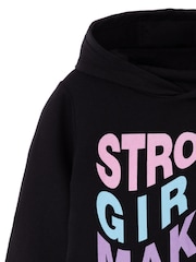 Vanilla Underground Black Barbie Girls Licensed 100% Cotton Hoodie - Image 6 of 6