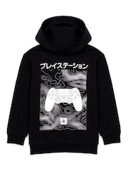 Vanilla Underground Black Playstation Boys Licensed Hoodie - Image 1 of 5
