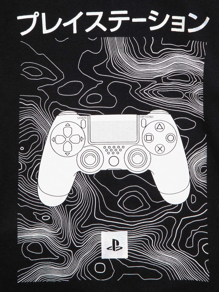 Vanilla Underground Black Playstation Boys Licensed Hoodie - Image 5 of 5