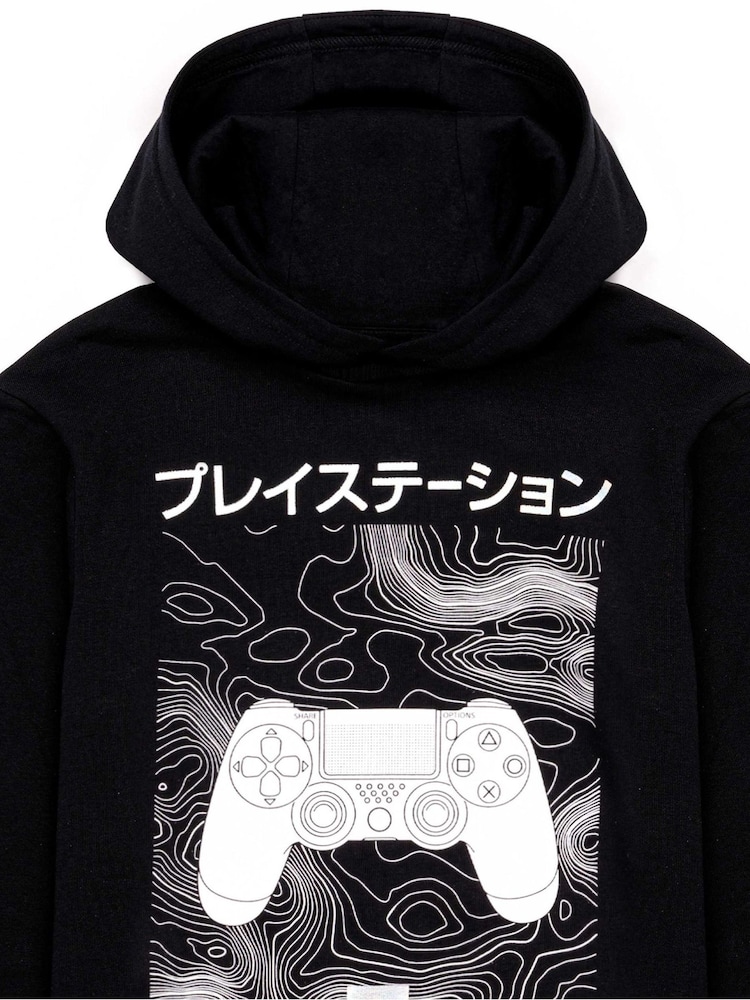 Vanilla Underground Black Playstation Boys Licensed Hoodie - Image 6 of 6