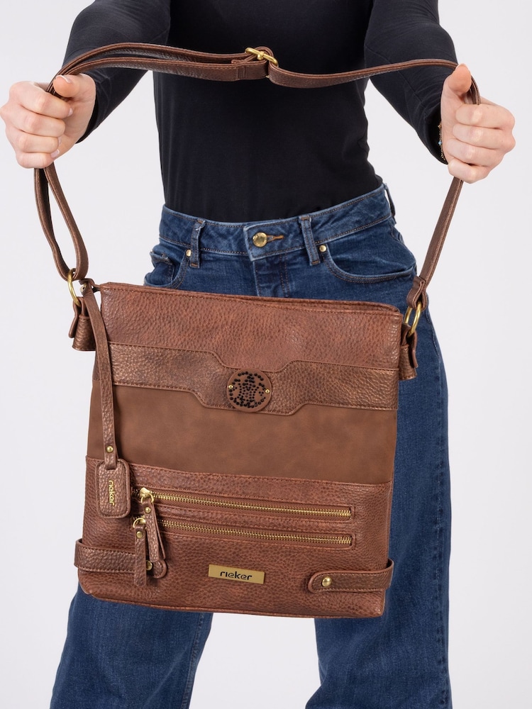 Rieker Zipper Shoulder Bag - Bild 1 von 9 Rieker Zipper Shoulder Bag - Bild 1 von 9