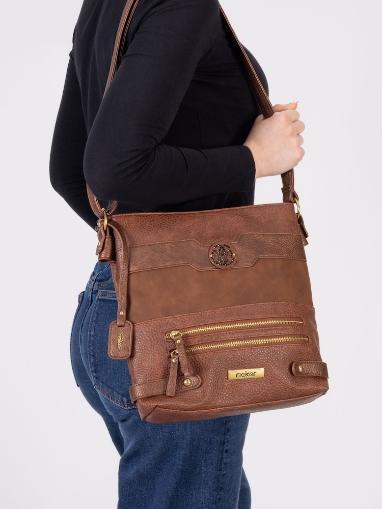 Rieker Zipper Shoulder Bag - Bild 2 von 9 Rieker Zipper Shoulder Bag - Bild 2 von 9