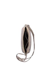 Rieker Grey Snakeprint Zipper Shoulder Bag - Image 8 of 8
