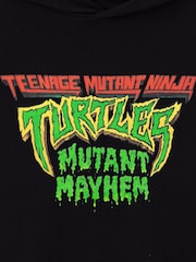 Vanilla Underground Black Teenage Mutant Ninja Turtles Boys Licensed 100% Cotton Hoodie - Image 2 of 4
