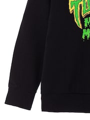 Vanilla Underground Black Teenage Mutant Ninja Turtles Boys Licensed 100% Cotton Hoodie - Image 4 of 4