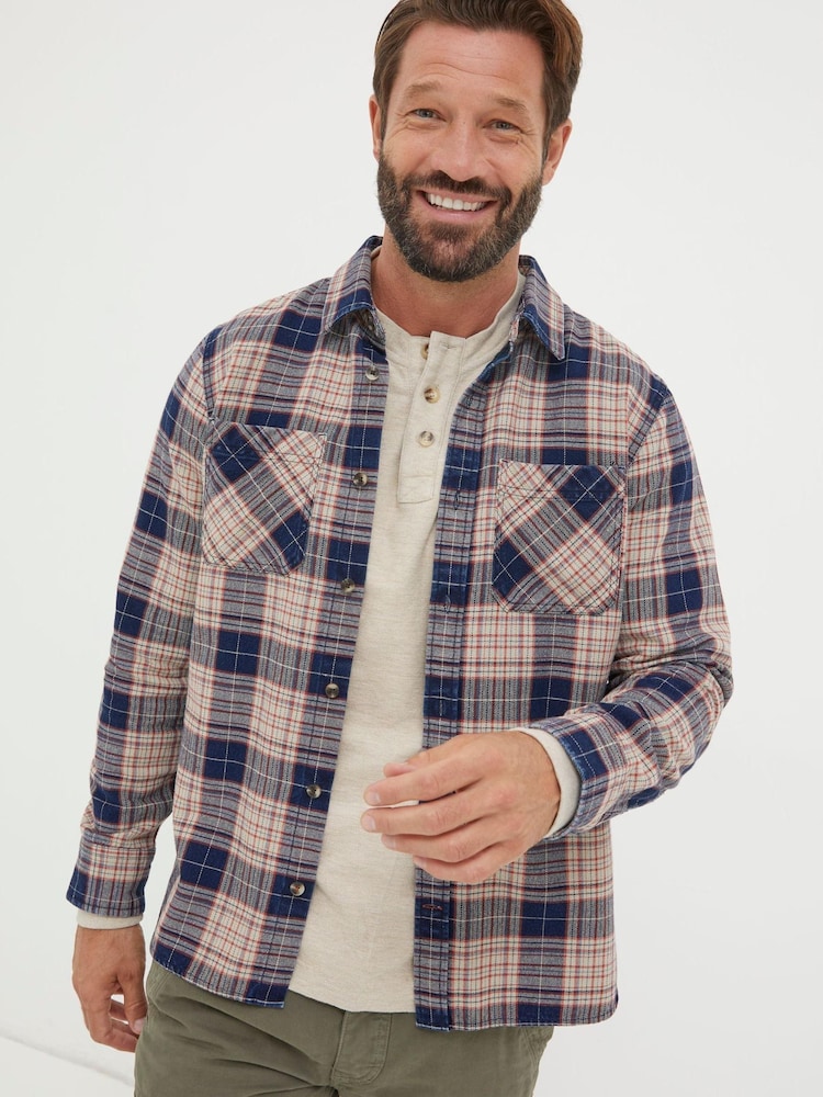 FatFace Blue Glenwood Check Shirt - Image 1 of 3