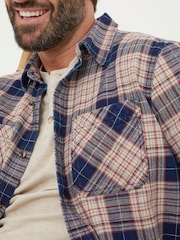 FatFace Blue Glenwood Check Shirt - Image 2 of 3