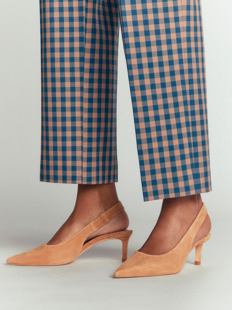 Boden Nude Hope Slingback Kitten Heels - Image 1 of 5 Boden Nude Hope Slingback Kitten Heels - Image 1 of 5