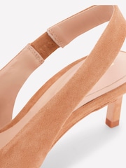 Boden Nude Hope Slingback Kitten Heels - Image 5 of 5