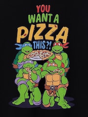 Vanilla Underground Black Teenage Mutant Ninja Turtles Mens Licensed 100% Cotton T-Shirt - Image 5 of 7