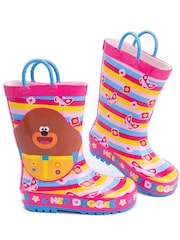 Vanilla Underground Pink Hey Duggee Girls Licensed Wellies - Image 1 of 6