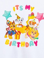 Vanilla Underground White Paw Patrol Kids Licensed Birthday 100% Cotton T-Shirt - Image 2 of 5
