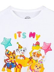 Vanilla Underground White Paw Patrol Kids Licensed Birthday 100% Cotton T-Shirt - Image 3 of 5