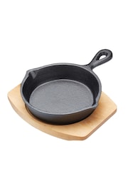 Black Cast Iron Mini Frying Pan - Image 4 of 4