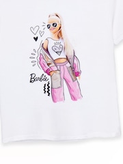 Vanilla Underground White Barbie Girls Licensed 100% Cotton T-Shirt - Image 4 of 5