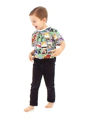 Vanilla Underground White Minecraft Boys Licensed T-Shirt - Image 6 of 7