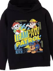 Vanilla Underground Black Paw Patrol Boys Licensed 100% Cotton Hoodie - Image 4 of 5