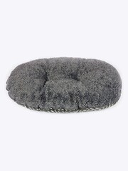 Danish Designs Charcoal Fleece Arrows Quilted Mattress Dog Bed - Image 3 of 4