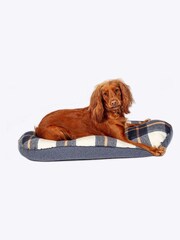 Danish Designs Navy Bowmore Quilted Mattress Dog Bed - Image 1 of 4