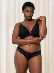 Triumph® Black Aura Spotlight Wired Padded Bra - Image 3 of 9
