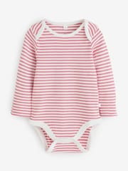 MORI Red Stripe Supersoft Long Sleeve Bodysuit - Image 2 of 2