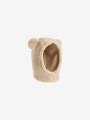 Creme - Kopfbedeckung aus Sherpa-Fleece (3 Monate bis 6 Jahre) - Bild 2 von 4
