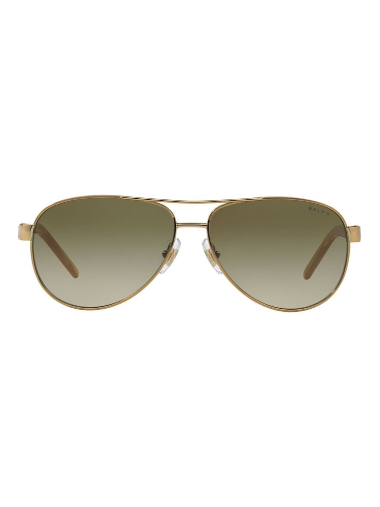 Ralph By Ralph Lauren Gold Sunglasses - Image 2 of 12