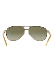 Ralph By Ralph Lauren Gold Sunglasses - Image 4 of 12