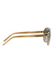 Ralph By Ralph Lauren Gold Sunglasses - Image 9 of 12
