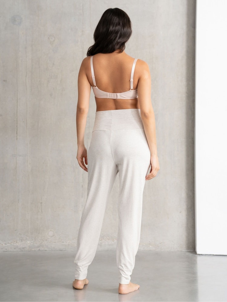 Seraphine Maternity & Nursing Ultra-Soft White Loungewear Set - Image 6 of 6