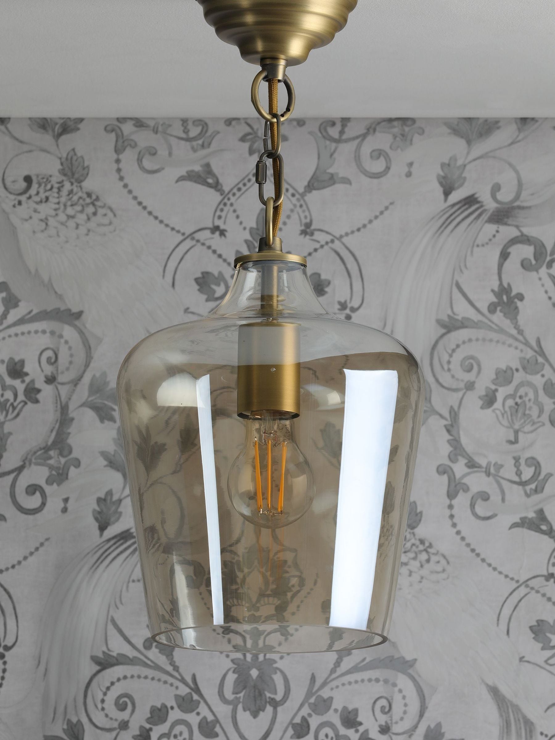 Buy Laura Ashley Brass Ockley Ceiling Light from the Next UK online shop