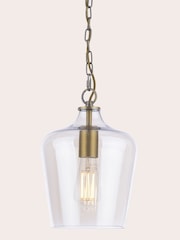 Laura Ashley Brass Ockley Ceiling Light - Image 3 of 3