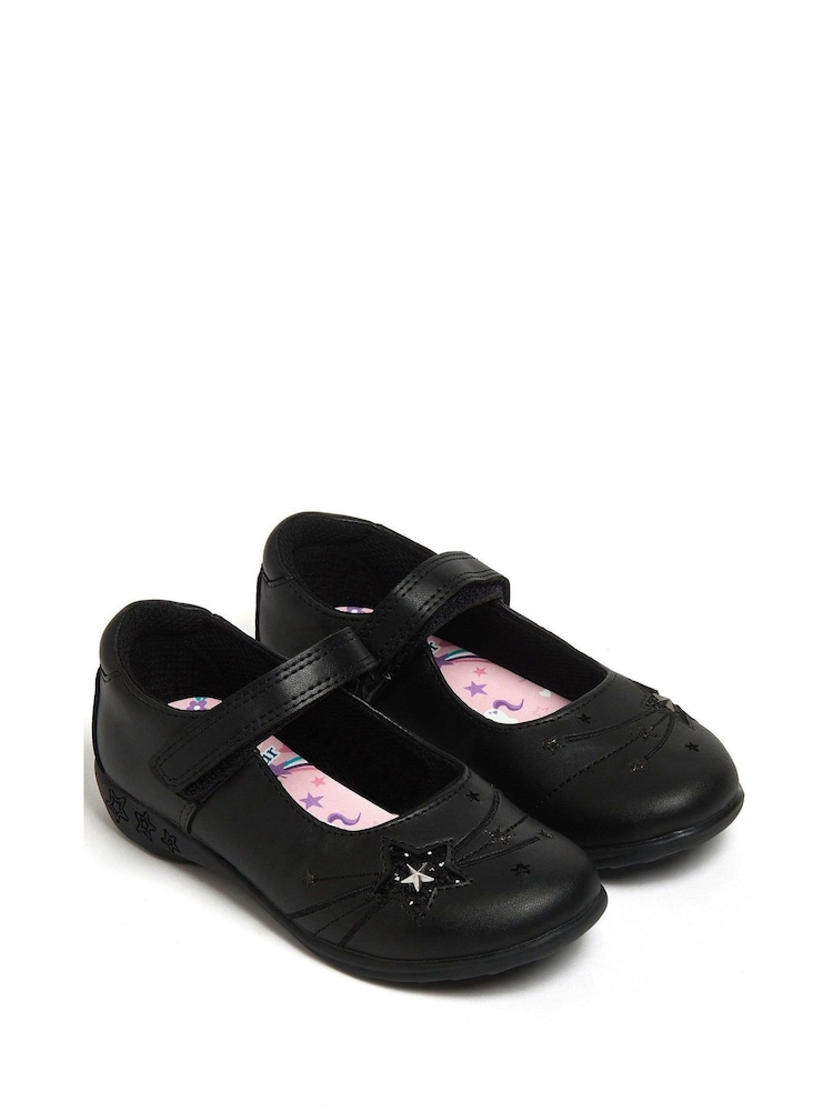 Zapatos escolares de niña con unicornio de Harry Bear - Imagen 2 de 5