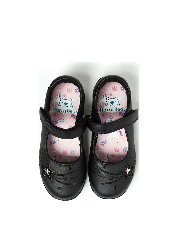 Chaussures école Confortables Licorne Chaussures Licorne Harry Bear Pour Fille - Chaussures école Scratch étoiles Chausson De Sport Enfant