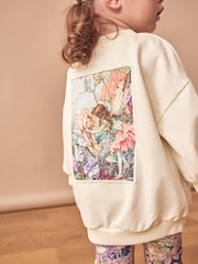 Grey Flower Fairies 100% Cotton Long Sleeve Top and Leggings Set (3mths-7yrs) - Image 5 of 8