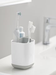 Joseph® Joseph Grey EasyStore White And Grey Toothbrush Tidy - Image 1 of 4