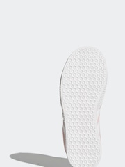 adidas Pale Pink Gazelle Trainers - Image 7 of 10