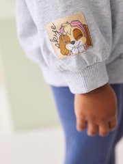 Grey Paw Patrol Long Sleeve 100% Cotton T-Shirt and Leggings Set (3mths-7yrs) - Image 3 of 8