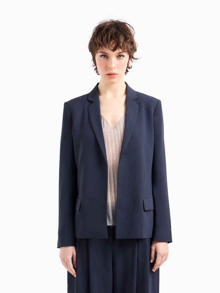 Armani Exchange Navy Blue Blazer - Image 1 of 5