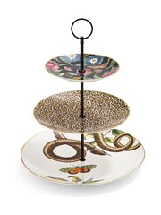 Spode White Creatures of Curiosity 3 Tier Cake Stand - Image 2 of 4
