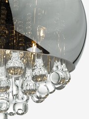 Dar Lighting Black Giselle 5 Light Ceiling Light Pendant - Image 4 of 4