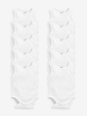 Blanc - débardeur Bodies pour Bébé - Image 1 of 6