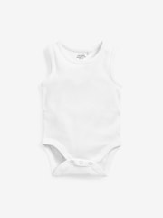Blanc - débardeur Bodies pour Bébé - Image 2 of 6