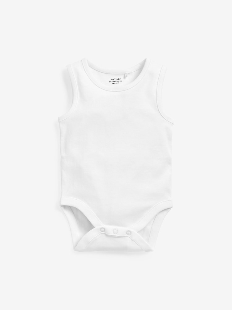 Blanc - débardeur Bodies pour Bébé - Image 2 of 6